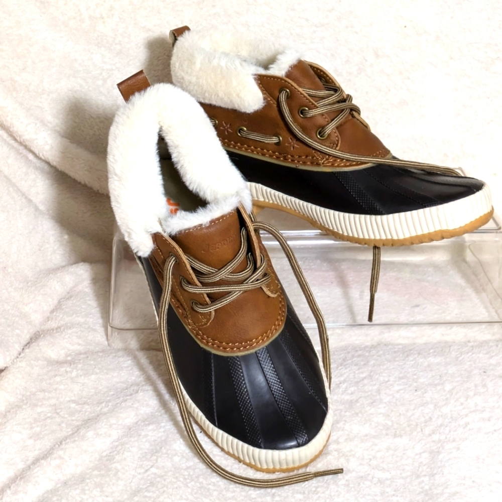 Winter JSport Jambu MARY Winter/Waterproof Brown Duck‎ Ankle Boots Cabincore 7